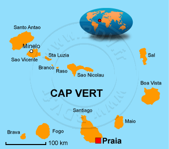 Carte du Cap Vert