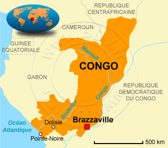 Carte du Congo