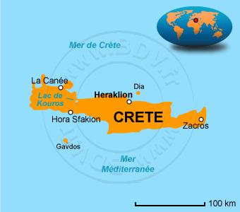 Carte de la CrÃ¨te