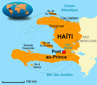 Carte de Haiti