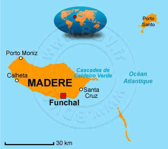 Carte de MadÃ¨re