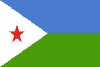 Drapeau Djibouti