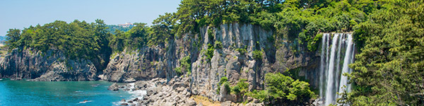 ile volcanique et tunnels de jeju