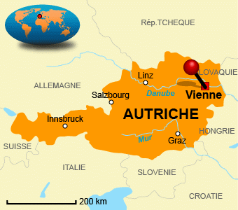 Carte circuit Vienne