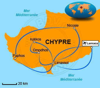 Carte circuit Omodos