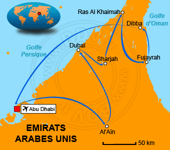 Carte circuit Dubai