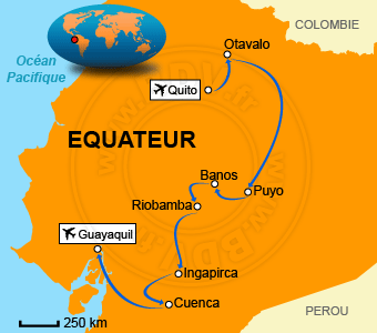 Carte circuit Train-des-andes